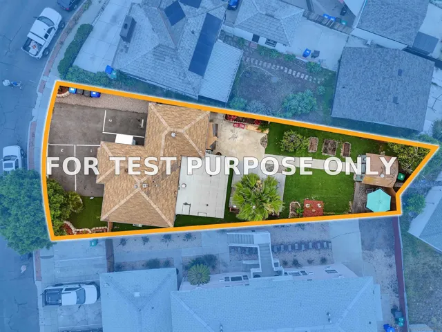 Demo/Test Data 4837 Castle Avenue, San Diego, CA 92105