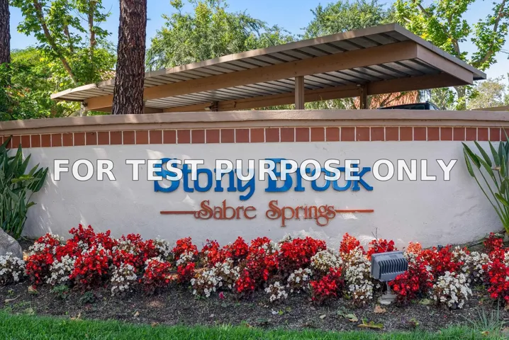 Demo/Test Data 13076 Wimberly Square Unit 45, San Diego, CA 92128