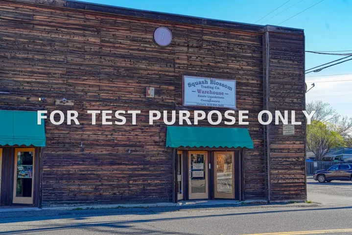 Demo/Test Data 780 Main Street, Ramona, CA 92065