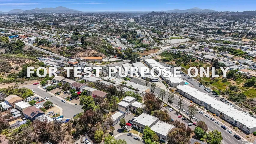 Demo/Test Data 2877 47th St, San Diego, CA 92105