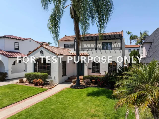 Demo/Test Data 4374 Adams Ave, San Diego, CA 92116