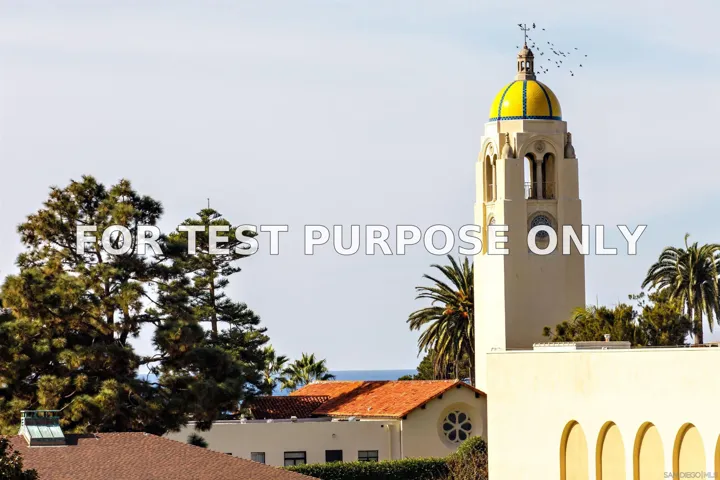 Demo/Test Data 718 Silver St, La Jolla, CA 92037