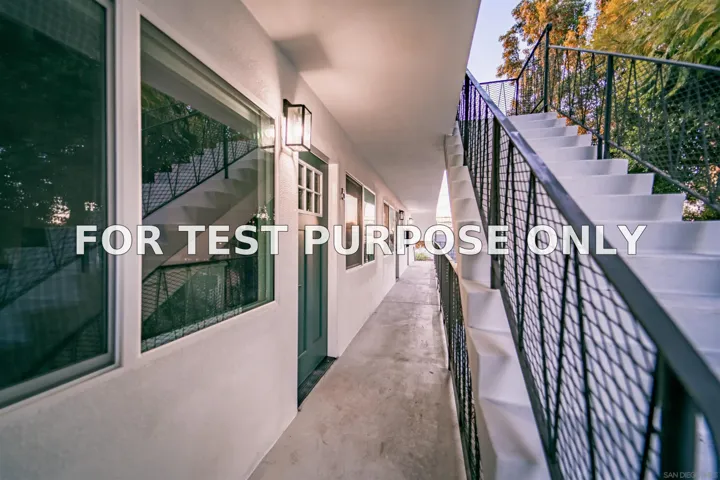 Demo/Test Data 3776 Villa Ter, San Diego, CA 92104