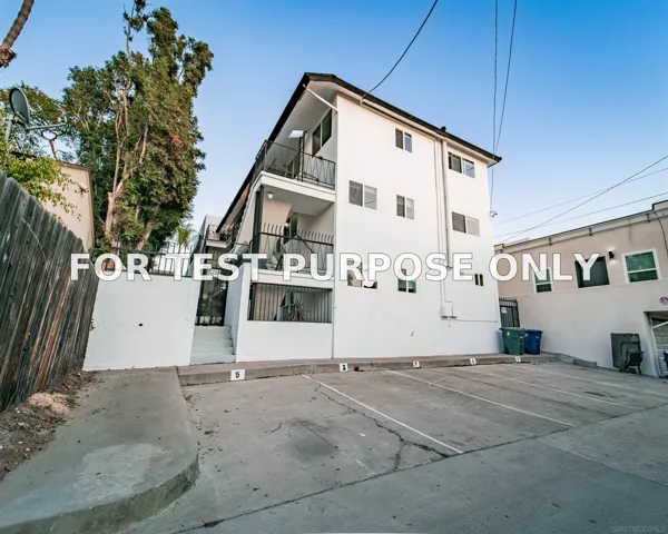 Demo/Test Data 3776 Villa Ter, San Diego, CA 92104