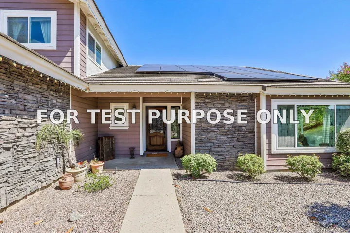Demo/Test Data 15549 Vista Vicente Dr, Ramona, CA 92065