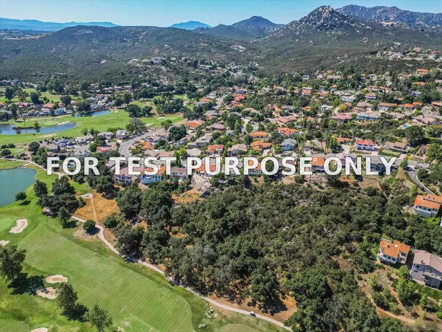 Demo/Test Data 15549 Vista Vicente Dr, Ramona, CA 92065