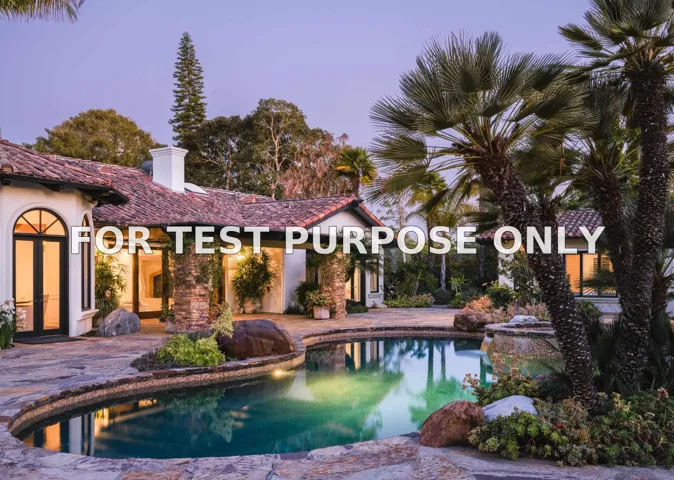 Demo/Test Data 17550 Via De Fortuna, Rancho Santa Fe, CA 92067