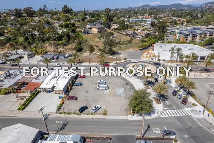 Demo/Test Data 745 S Santa Fe Ave., Vista, CA 92083