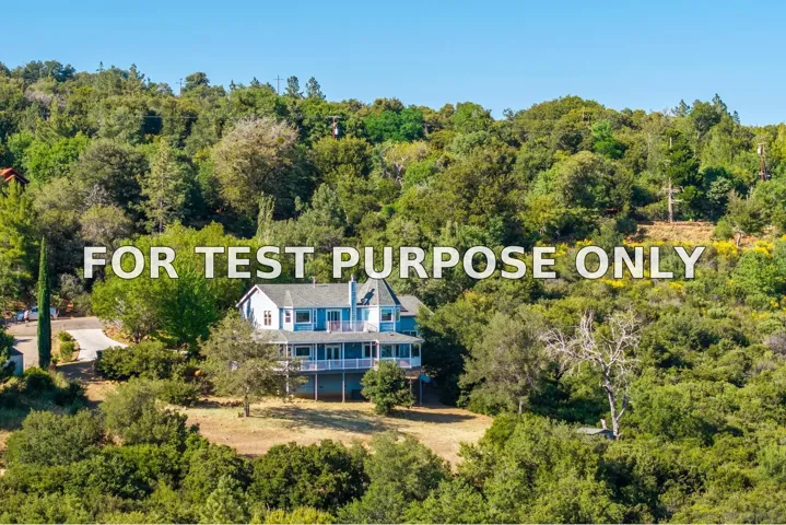 Demo/Test Data 4819 Pine Ridge Ave, Julian, CA 92036