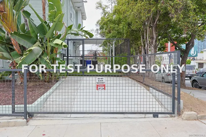 Demo/Test Data 768 17th Street, San Diego, CA 92101