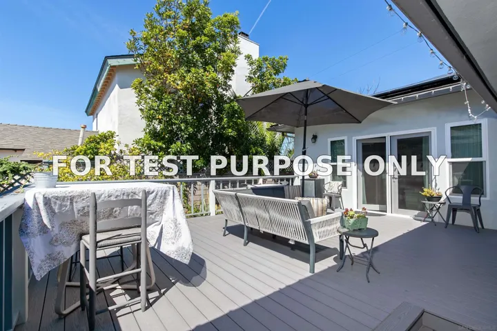 Demo/Test Data 4604 Osprey, San Diego, CA 92107