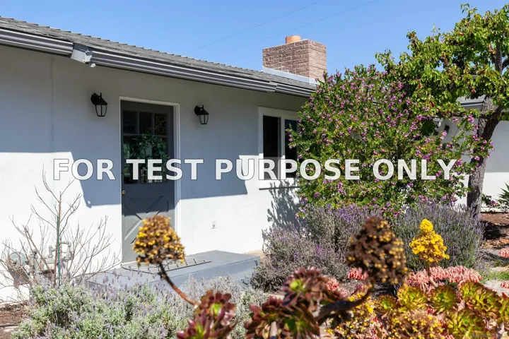 Demo/Test Data 4604 Osprey, San Diego, CA 92107