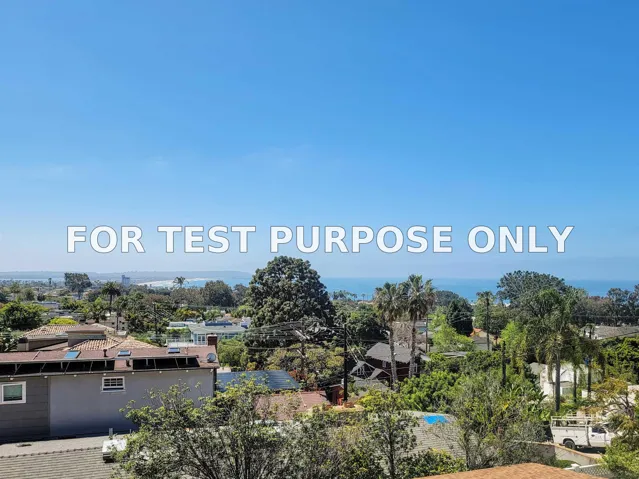 Demo/Test Data 5643 Linda Rosa Ave, La Jolla, CA 92037
