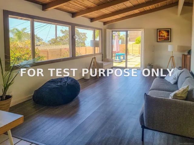 Demo/Test Data 5643 Linda Rosa Ave, La Jolla, CA 92037