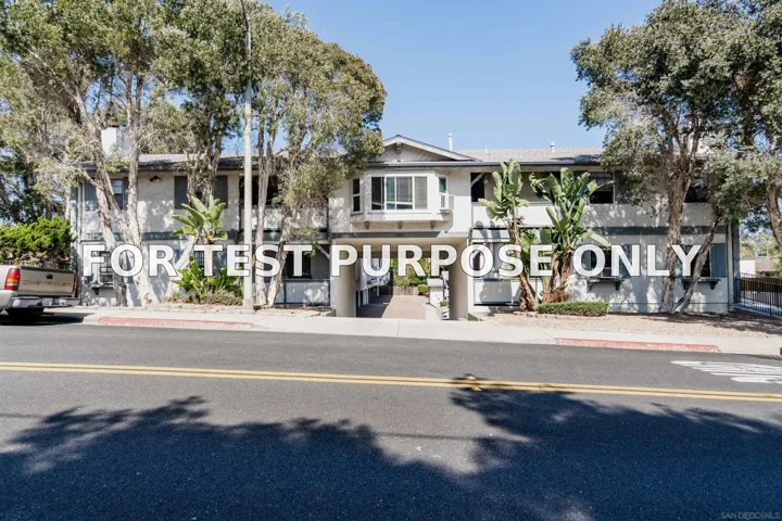 Demo/Test Data 4847 Parks Ave Unit 23, La Mesa, CA 91942