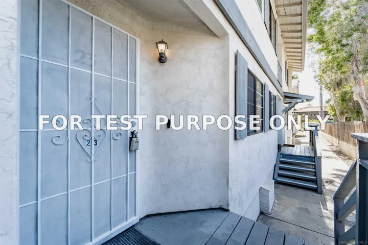 Demo/Test Data 4847 Parks Ave Unit 23, La Mesa, CA 91942