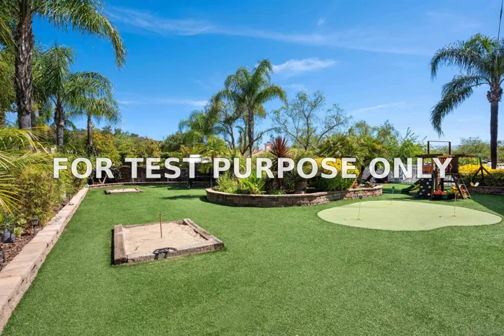 Demo/Test Data 2882 Conestoga Circle, Alpine, CA 91901