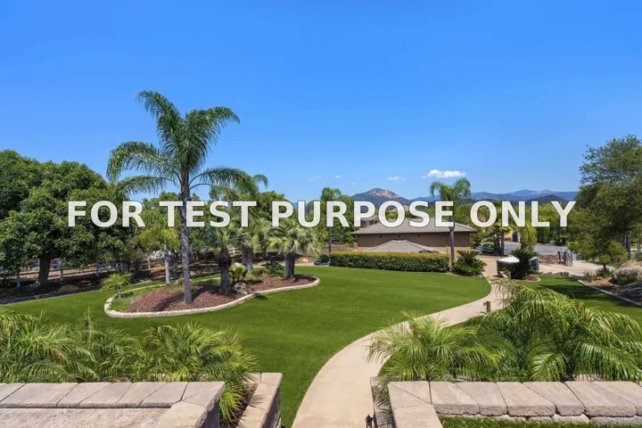 Demo/Test Data 2882 Conestoga Circle, Alpine, CA 91901