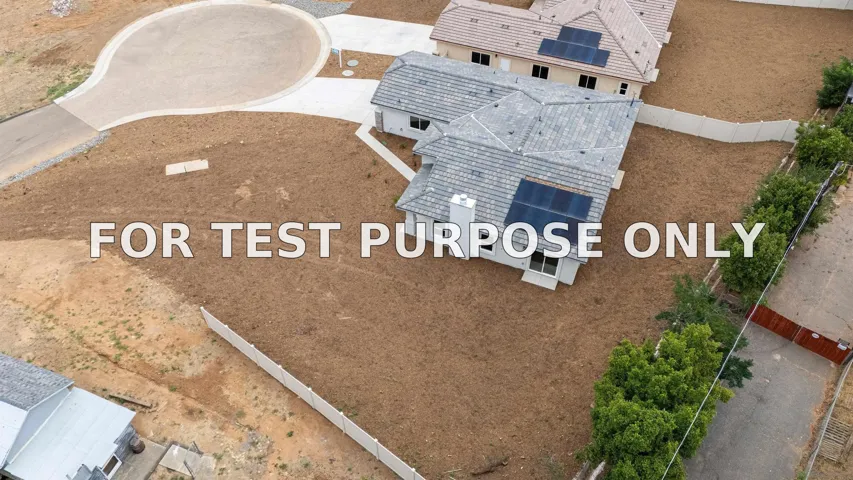 Demo/Test Data 11977 Raceway Lane, Lakeside, CA 92040