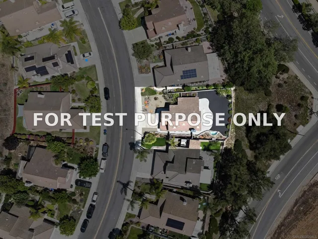 Demo/Test Data 789 Pebble Beach Dr, San Marcos, CA 92069