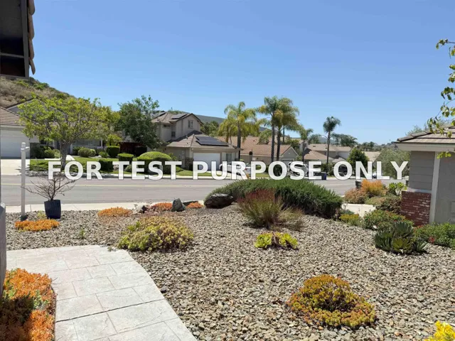 Demo/Test Data 789 Pebble Beach Dr, San Marcos, CA 92069