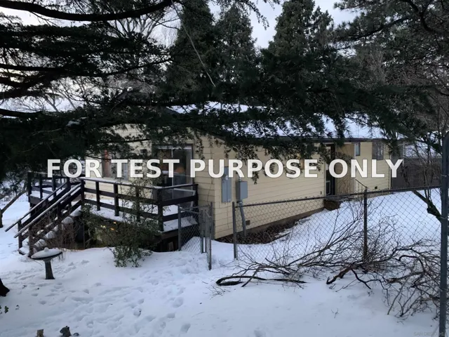 Demo/Test Data 2816 Heliotrope Dr, Julian, CA 92036