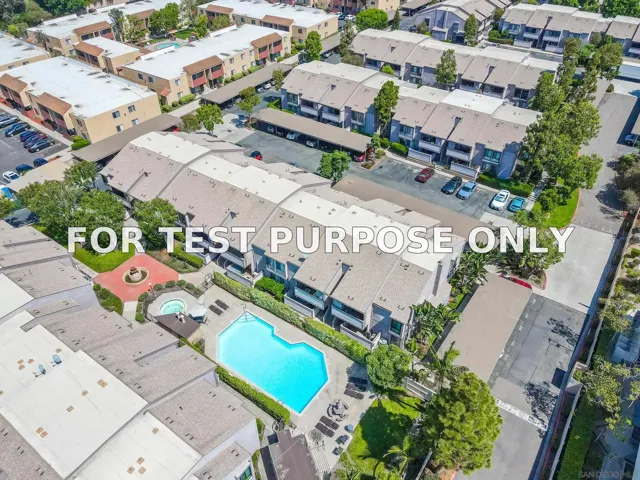 Demo/Test Data 9041 Gramercy Dr Unit 400, San Diego, CA 92123