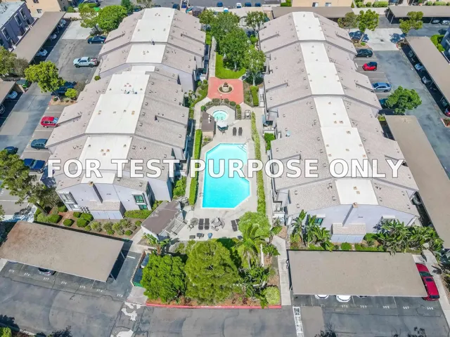 Demo/Test Data 9041 Gramercy Dr Unit 400, San Diego, CA 92123