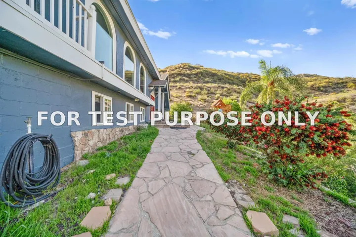 Demo/Test Data 1278 Harbison Canyon Rd, El Cajon, CA 92019