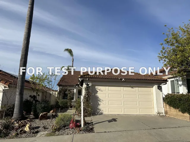 Demo/Test Data 15852 Caminito Cercado, San Diego, CA 92128