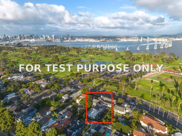 Demo/Test Data 820 Glorietta Blvd, Coronado, CA 92118
