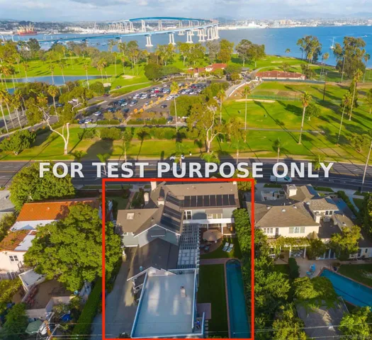 Demo/Test Data 820 Glorietta Blvd, Coronado, CA 92118