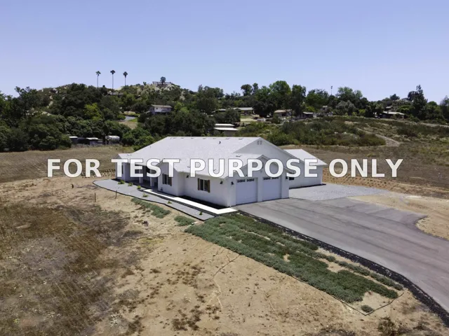 Demo/Test Data 14443 Cool Valley Rd, Valley Center, CA 92082
