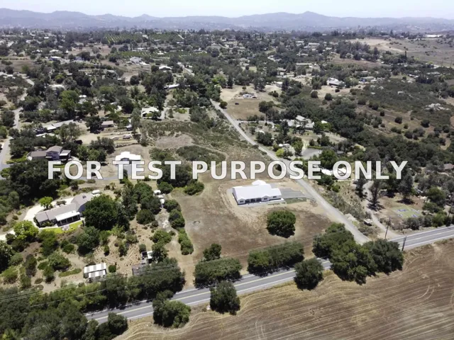 Demo/Test Data 14443 Cool Valley Rd, Valley Center, CA 92082