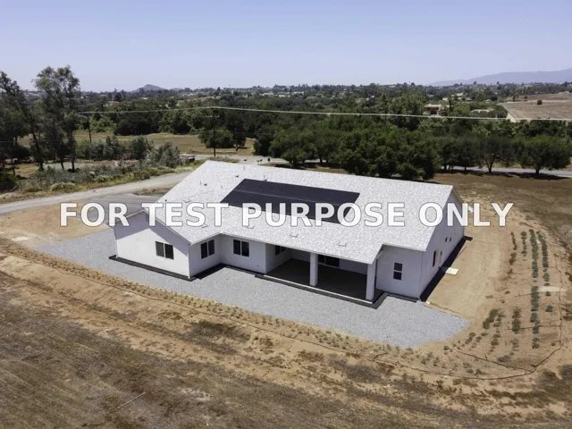 Demo/Test Data 14443 Cool Valley Rd, Valley Center, CA 92082