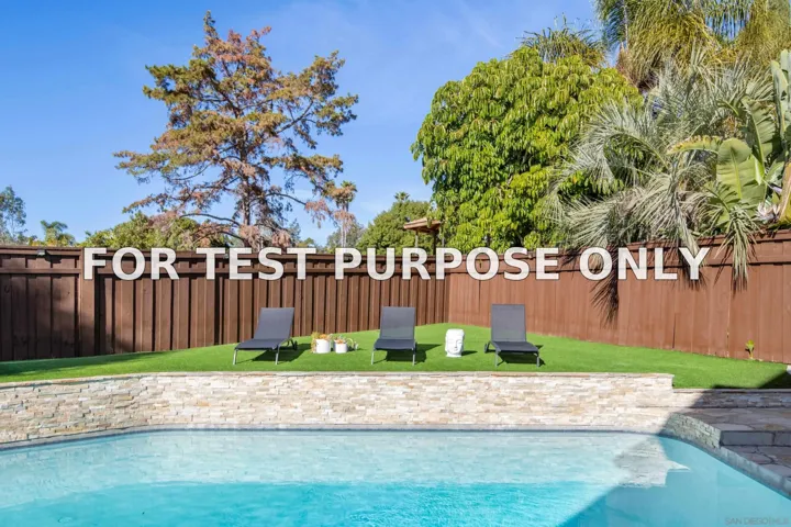 Demo/Test Data 11646 La Colina, San Diego, CA 92131