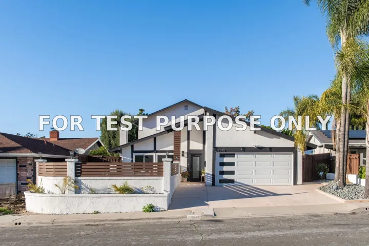 Demo/Test Data 11646 La Colina, San Diego, CA 92131