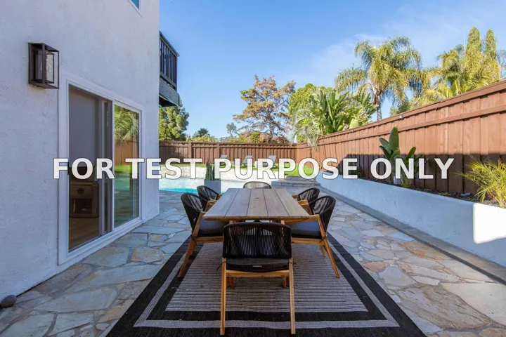 Demo/Test Data 11646 La Colina, San Diego, CA 92131