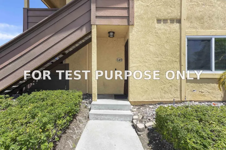Demo/Test Data 530 Calle Montecito Unit 149, Oceanside, CA 92057