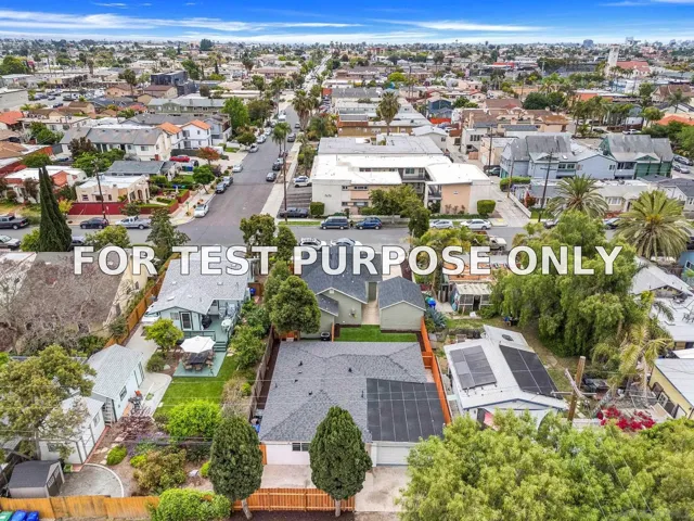 Demo/Test Data 3534-36 Collier Ave, San Diego, CA 92116