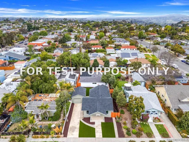 Demo/Test Data 3534-36 Collier Ave, San Diego, CA 92116