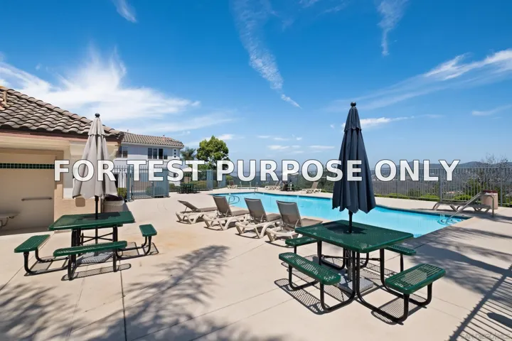 Demo/Test Data 10960 Ivy Hill Dr Unit 7, San Diego, CA 92131