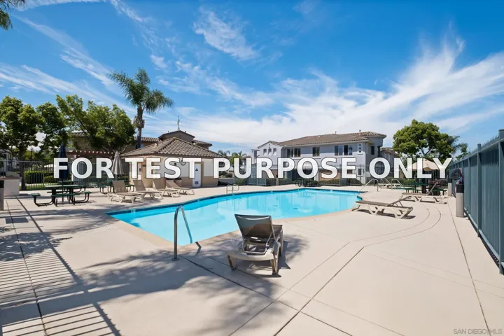 Demo/Test Data 10960 Ivy Hill Dr Unit 7, San Diego, CA 92131