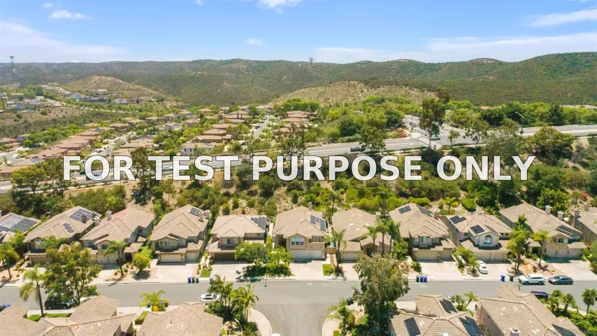 Demo/Test Data 11331 Legacy Terrace, San Diego, CA 92131