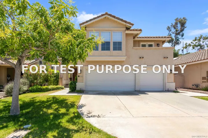 Demo/Test Data 11331 Legacy Terrace, San Diego, CA 92131