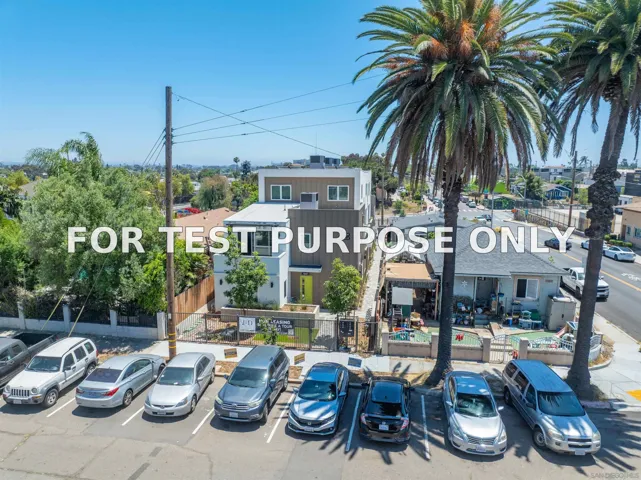 Demo/Test Data 3209 L Street, San Diego, CA 92102