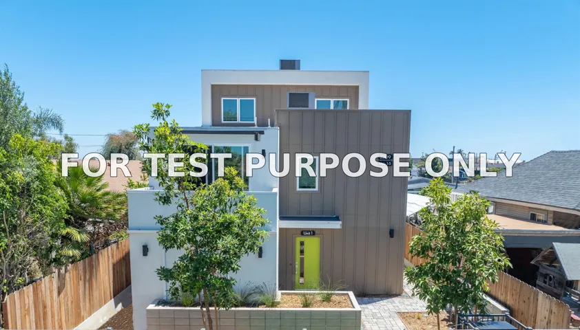 Demo/Test Data 3209 L Street, San Diego, CA 92102