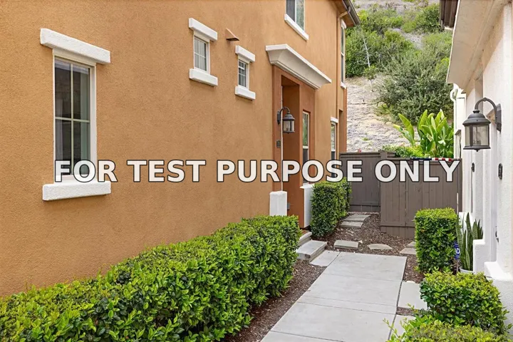 Demo/Test Data 2756 Bellezza Dr., San Diego, CA 92108