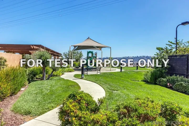 Demo/Test Data 2756 Bellezza Dr., San Diego, CA 92108