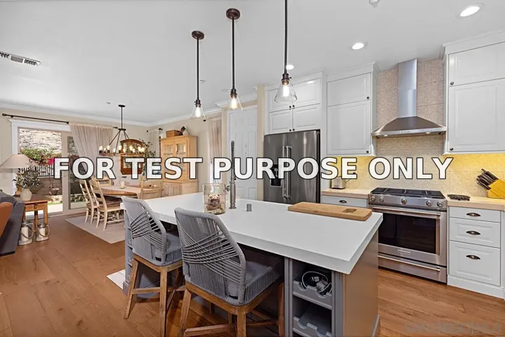 Demo/Test Data 2756 Bellezza Dr., San Diego, CA 92108
